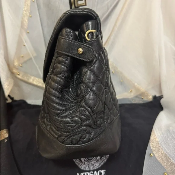 Gianni Versace Quilted Women's Bag - Picture 12 of 16